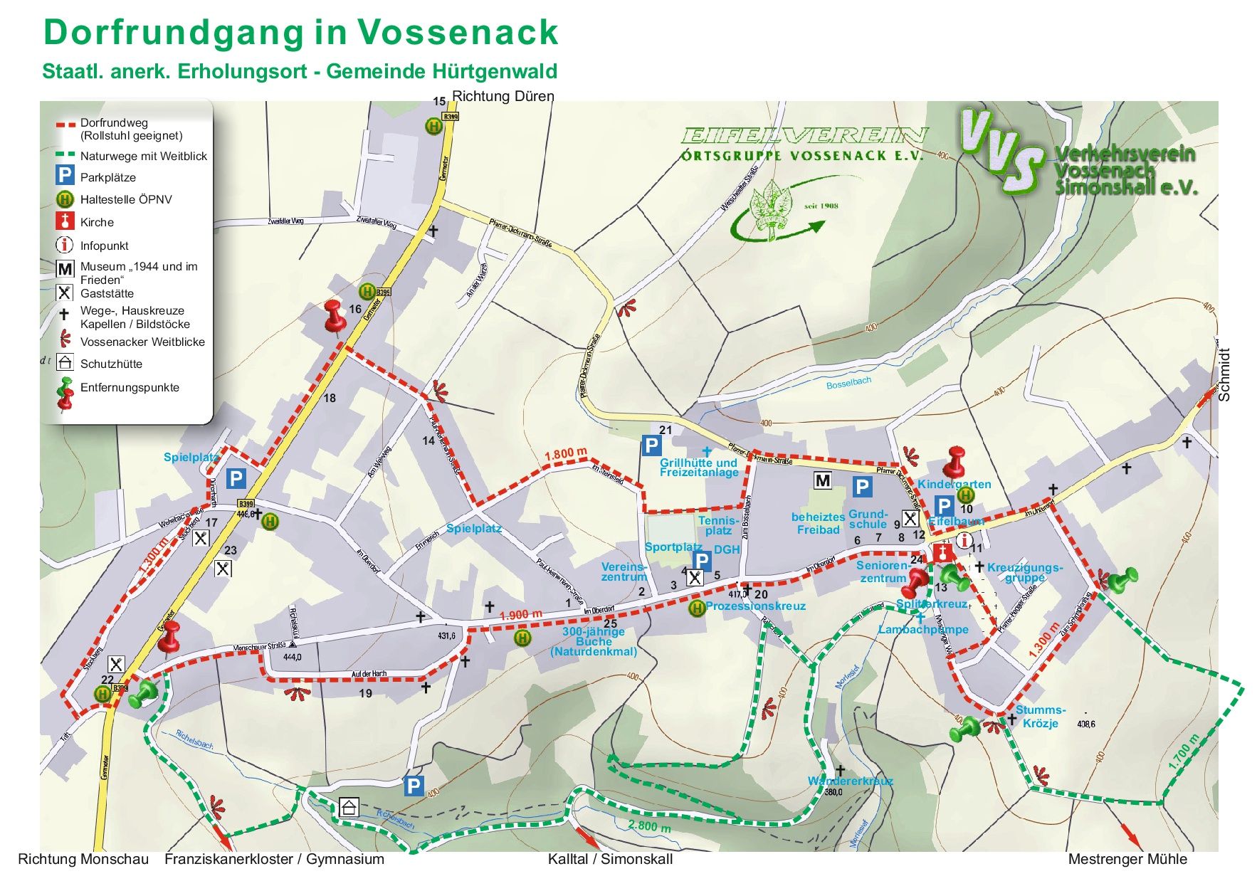 Dorfrundgang in Vossenack